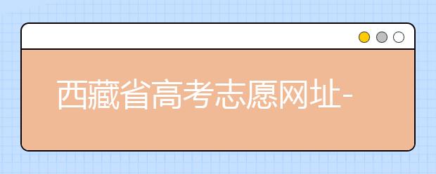 西藏省高考志愿網(wǎng)址-高考志愿填報(bào)技巧?注意這兩點(diǎn)！