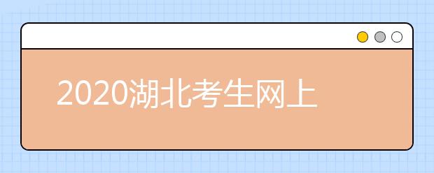 2020湖北考生網(wǎng)上填報志愿怎么操作？十步解決網(wǎng)上志愿填報