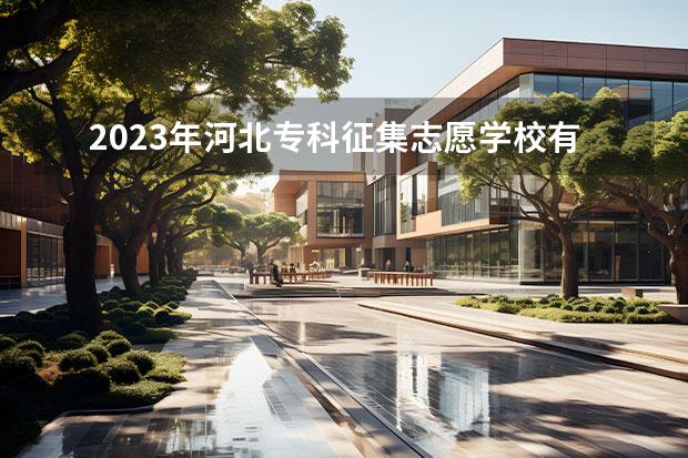 2023年河北?？普骷驹笇W(xué)校有哪些